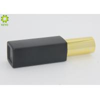Buy cheap 30ml Square Black Glass Cosmetic Containers For Whitening Emulsion / Foundation product