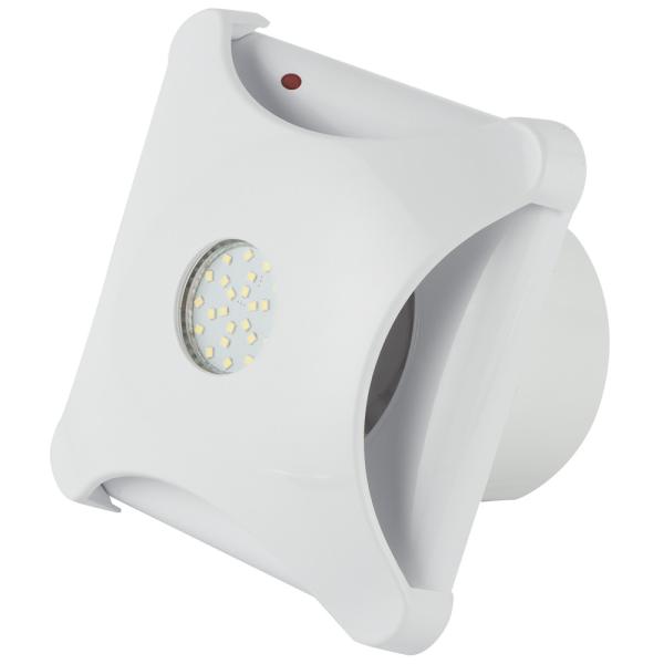 Plastic HVAC Ventilation Small Exhaust Fan with Humidity Sensor Light Air
