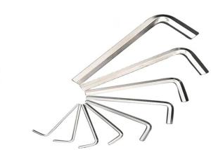 Wholesale 4mm 6mm 8mm Wrench 18-8 Stainless Steel L Type Flat Head Hex Allen Key Bolts DIN911 from china suppliers