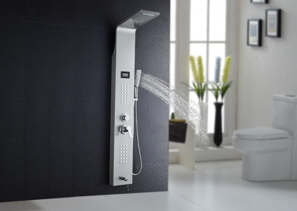 Buy cheap 304 Stainless Steel ROVATE Thermostatic Shower Panel For Bathroom Washing from wholesalers