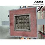 Ultra-High Temperature carbon steel pneumatic butterfly valve pouring valve