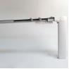 Buy cheap 2.5-4.35m Ceiling Curtain Rail Tuya Surface Mounted Curtain Track from wholesalers