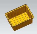 No Leakage 800 Liters Plastic Moulded Box No Welding