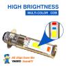 Buy cheap Red Blue White P15D H6M Led Bulb DC12V 8W 800LM Motorbike Headlight Bulb from wholesalers