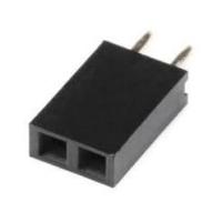 Buy cheap Plastic Height 8.5mm Small Electrical Connectors 2.54mm Single Row Straight product