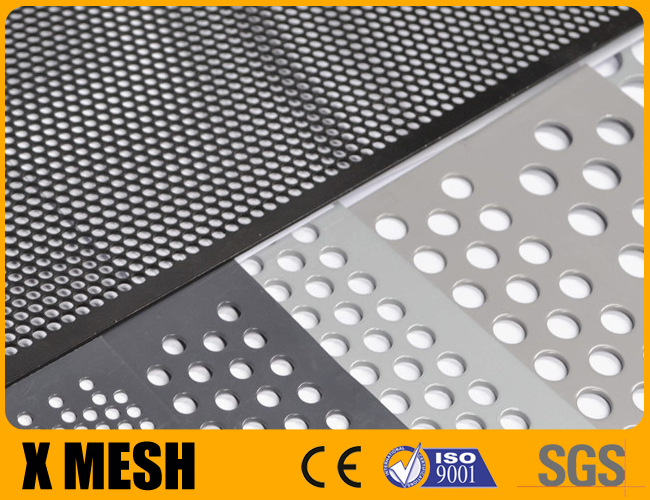 57% Open Aluminum Perforated Metal Screen Sheet 1.2x2.4m