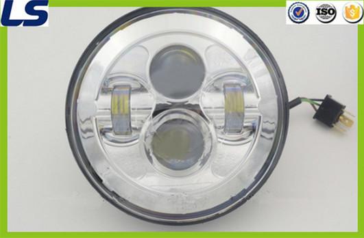 Buy cheap 7" Osram White Amber LED Headlight for Harley Jeep Wrangler Jk Tj Lj Unlimited from wholesalers