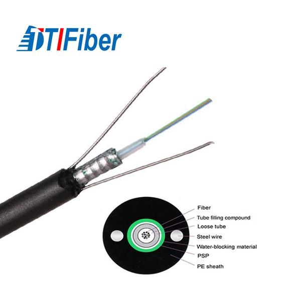 Buy cheap GYXTW 12 cores G652 Fiber Optic Cable Outdoor Optical Fiber Cable from wholesalers