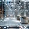 Buy cheap 304 / 316 / 201 / 430 Easy To Clean Stainless Steel Ceiling For Hygienic Environments from wholesalers