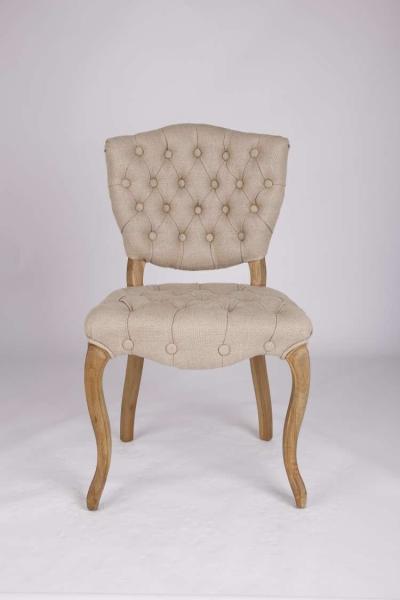 Wholesale button wedding chair linen fabric chair rental luxury wedding wooden