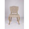 Buy cheap Wholesale button wedding chair linen fabric chair rental luxury wedding wooden chair from wholesalers