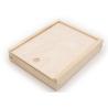 Buy cheap Customized Gift Wooden Box Packaging With Sliding Lid , Plywood Box With Natural Color from wholesalers