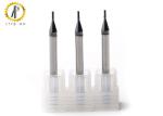 TiALN Coated Carbide Milling Cutters HRC57 With 4mm Shank