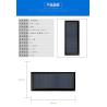 Buy cheap 0.45W 2V mini transparent epoxy solar panel For solar street light energy systems ZW-9339 from wholesalers
