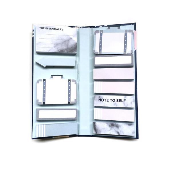 Buy cheap Oem Sticky Note Tabs Hard Cover Printing 1.5mm Recycled Notebooks from wholesalers