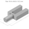 Buy cheap Aluminum Felt Oil Port for Car Original Color Durable Material from wholesalers