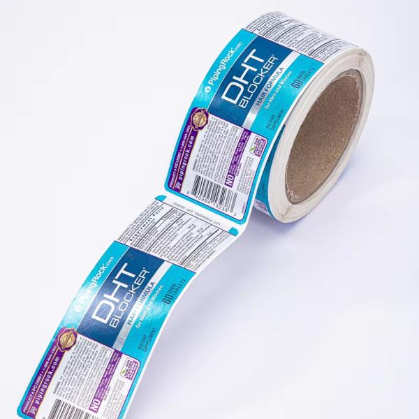 Buy cheap Round Waterproof Synthetic Label Circle Sticker Paper For Packaging from wholesalers