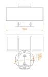 ICAO solar medium intensity light, tower waring light, solar l864 light, chimney