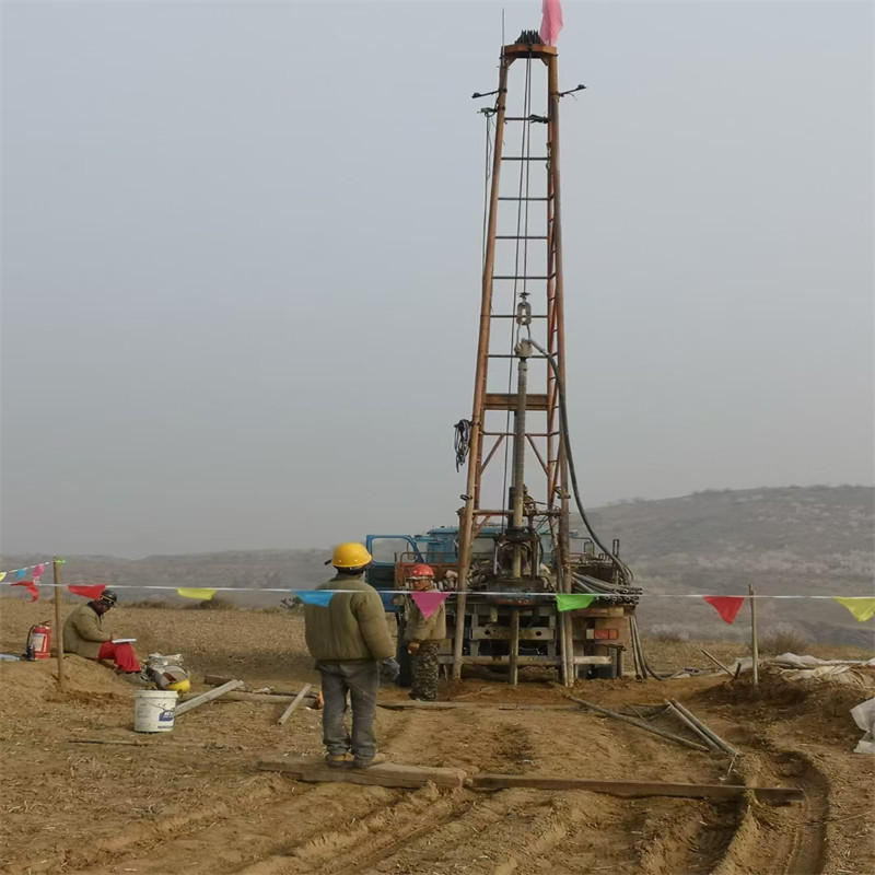 100m Drill Hole Depth Geological Drilling Rig For Basic Engineering Drilling