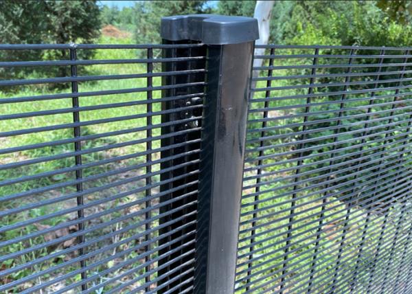 Buy cheap Pvc Coated Horizontal 358 Mesh Fencing 76.2*12.7mm For Protection from wholesalers