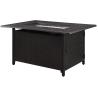 Buy cheap Rectangular Aluminum LPG Gas Square Fire Pit Uses 20 Pound Propane Tank from wholesalers