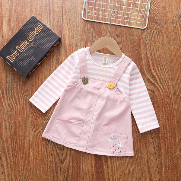 Buy cheap Wholesale Girls Boutique Spring Children's Dress Clothing Sets Cute Girls' Bib Suit from wholesalers