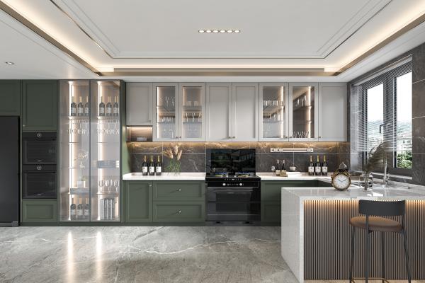 Buy cheap Factory Kitchen Cabinets Island Wooden Doors Outside Wood Furniture Modern from wholesalers