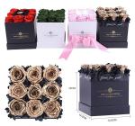 Wholesale Eternal Rose Box Assembled Flower Arrangements preserved roses in