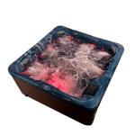 Hot Tub Outdoor SPA Bathtub Resin Whirlpool Massage PVC Plastic Wood Skirt