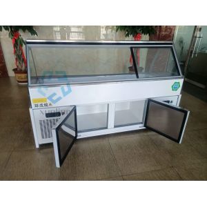 Wholesale 2C - 8C Seafood Deli Display Freezer Refrigerated Deli Case from china suppliers