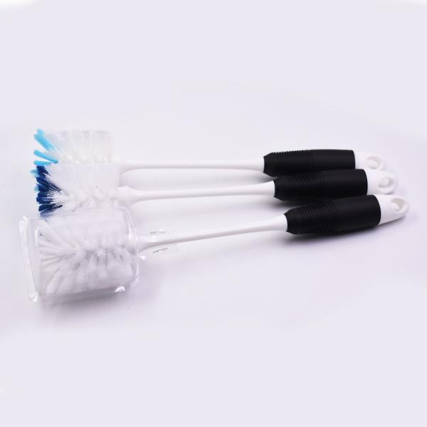 Buy cheap Soft Nylon Glass Bottle Cleaning Brush TPR And Plastic Base No Toxic from wholesalers