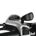 350W Fat Tire Electric Folding Bike With 15.6Ah Lithium Battery