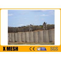 Buy cheap Military Use 4.0mm Defensive Barrier With Beige Geotextiles product