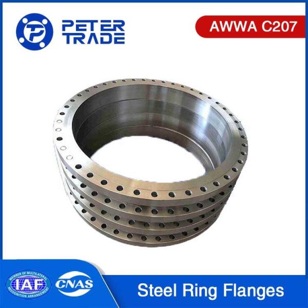 NPS 4 To NPS 144 Carbon Steel/ Stainless Steel Ring Flange AWWA C207 Class B 86
