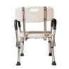 Buy cheap Conveniently Aluminium Fold Up Shower Seat For Disabled 56*43*73cm Water Resistant from wholesalers