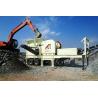 Buy cheap 7-10t Mobile Cone Crushing Station mobile crushing plant station construction stone production line portable rock crush from wholesalers