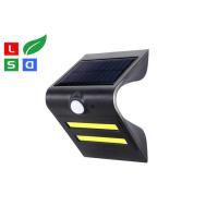 Buy cheap Outdoor Curved 5W LED Solar Power Lamp 6000K Solar garden Wall Light product