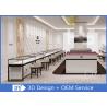 Buy cheap Modern White Wood Metal Display Showcase For Jewelry Store Size 1200X550X950MM from wholesalers