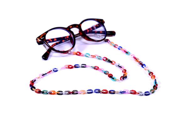 Buy cheap Multi Color 60cm Glasses Rope Chain , Anti Slip Acrylic Glasses Chain from wholesalers