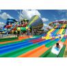 Buy cheap Race Side By Side Water Slide Multi Lane Fiberglass Customized Facility from wholesalers