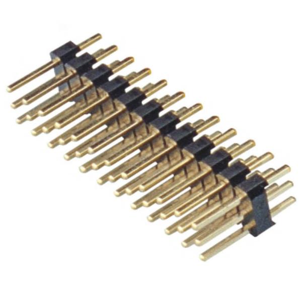 Buy cheap Triple Row 2.54 Mm Pin Header Dip 2 Pin Male Header Connector For PCBA Industry from wholesalers