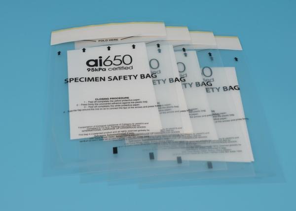 Buy cheap Specimen Delivery 95 kPa Transport Bags , 95 KPa Pressure Tested Bags from wholesalers