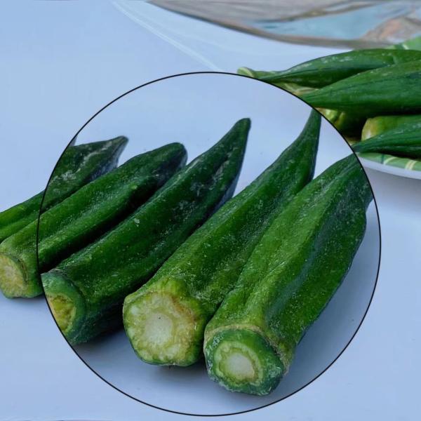 Buy cheap Fresh Okra Dried Fruits Vegetables More Flavor Nutrition Healthy Organic Snacks from wholesalers