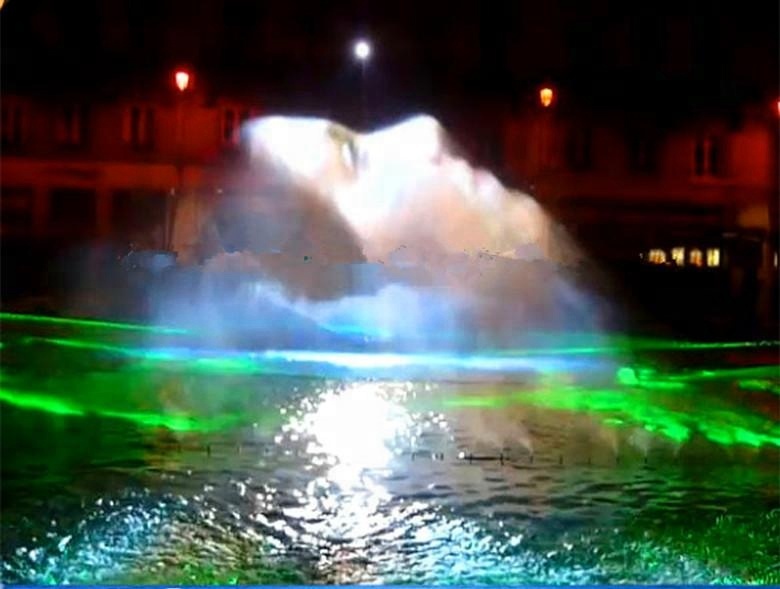 Entertainment Equipment Musical Laser Floating Pond Fountain