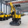 Buy cheap 1000KG Mini Compact Excavator Small Excavation Equipment For Lifting Pouring from wholesalers