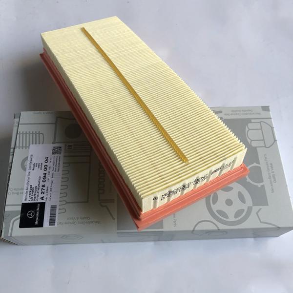 Buy cheap Yellow A2780940004 Auto Air Filter , Mercedes-Benz Air Filter from wholesalers