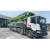 Buy cheap Vibrating Amplitude 2.6mm 56m Concrete Boom Pump Truck Mounted Pump Machine Equipment from wholesalers