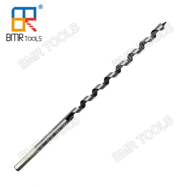 Buy cheap BMR TOOLS 230mm Length Carbon Steel Hex Shank Hollow Wood Auger Bit for Wood Deep Drilling from wholesalers