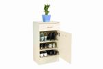6 Pairs Economic Home Shoe Cabinet Maple Storage Drawer For Mud Room / Entryway