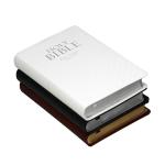 Eco Friendly Matte Varnishing Leather Cover Bible Book Printing